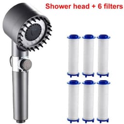 image-3 Modes Shower Head High Pressure Showerhead Portable Filter Rainfall Faucet Tap Bathroom Bath Home Innovative Accessories