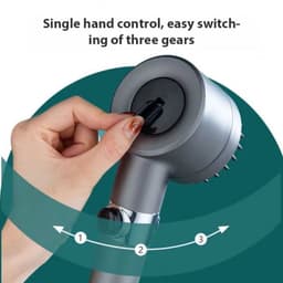 image-3 Modes Shower Head High Pressure Showerhead Portable Filter Rainfall Faucet Tap Bathroom Bath Home Innovative Accessories