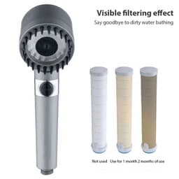 image-3 Modes Shower Head High Pressure Showerhead Portable Filter Rainfall Faucet Tap Bathroom Bath Home Innovative Accessories