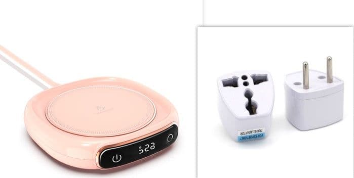 image-Coffee Mug Warmer Warm Coaster Smart Heating Cup Thermal Insulation Constant Temperature Coaster Heating Pad Desktop