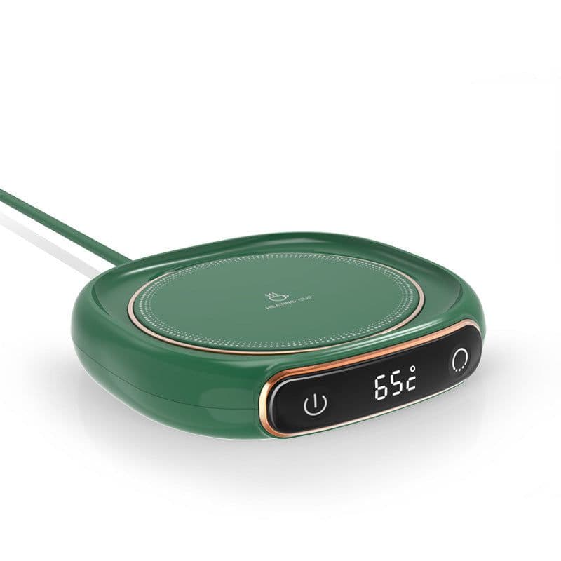 image-Coffee Mug Warmer Warm Coaster Smart Heating Cup Thermal Insulation Constant Temperature Coaster Heating Pad Desktop