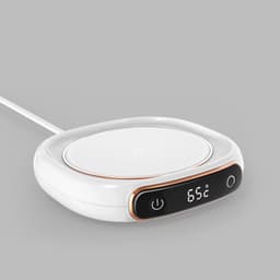 image-Coffee Mug Warmer Warm Coaster Smart Heating Cup Thermal Insulation Constant Temperature Coaster Heating Pad Desktop
