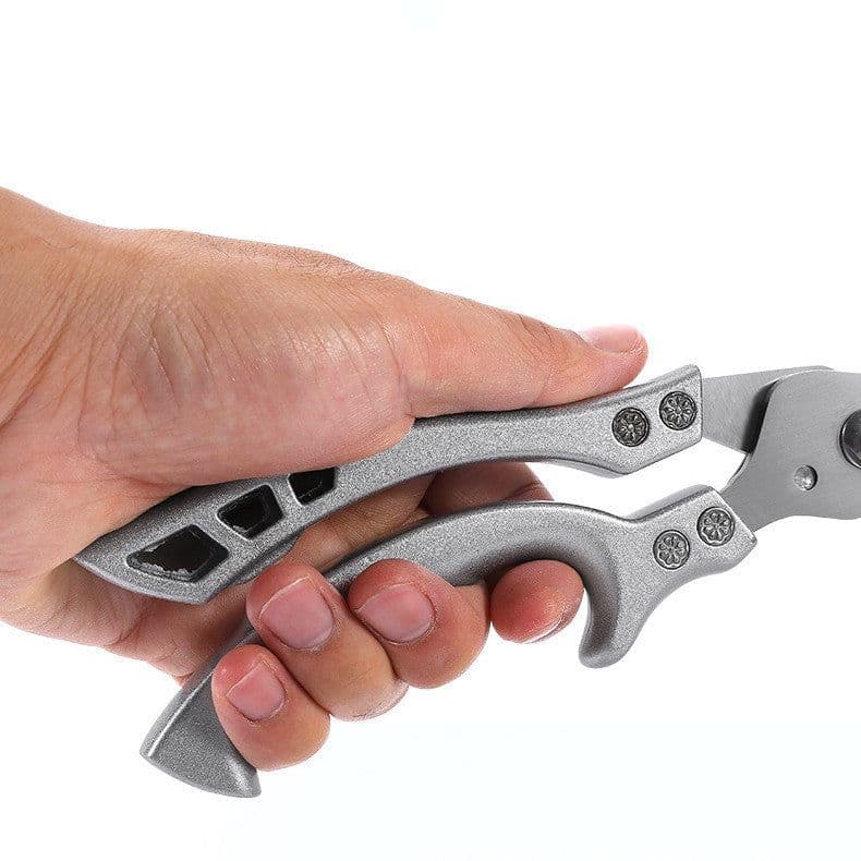 image-Kitchen Multifunctional Stainless Steel Bone Removal Scissors