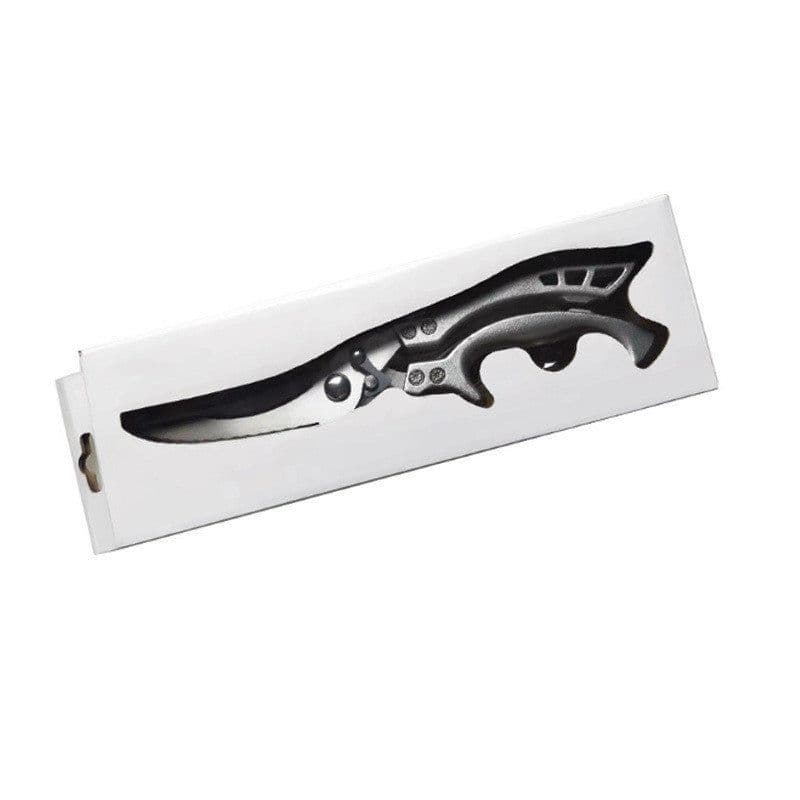 image-Kitchen Multifunctional Stainless Steel Bone Removal Scissors