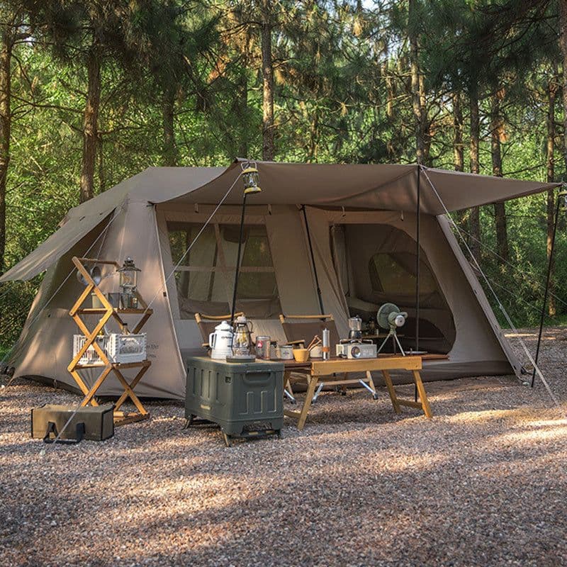image-Roof Ridge Automatic Tent Outdoor Camping Equipment Waterproof And Sunproof