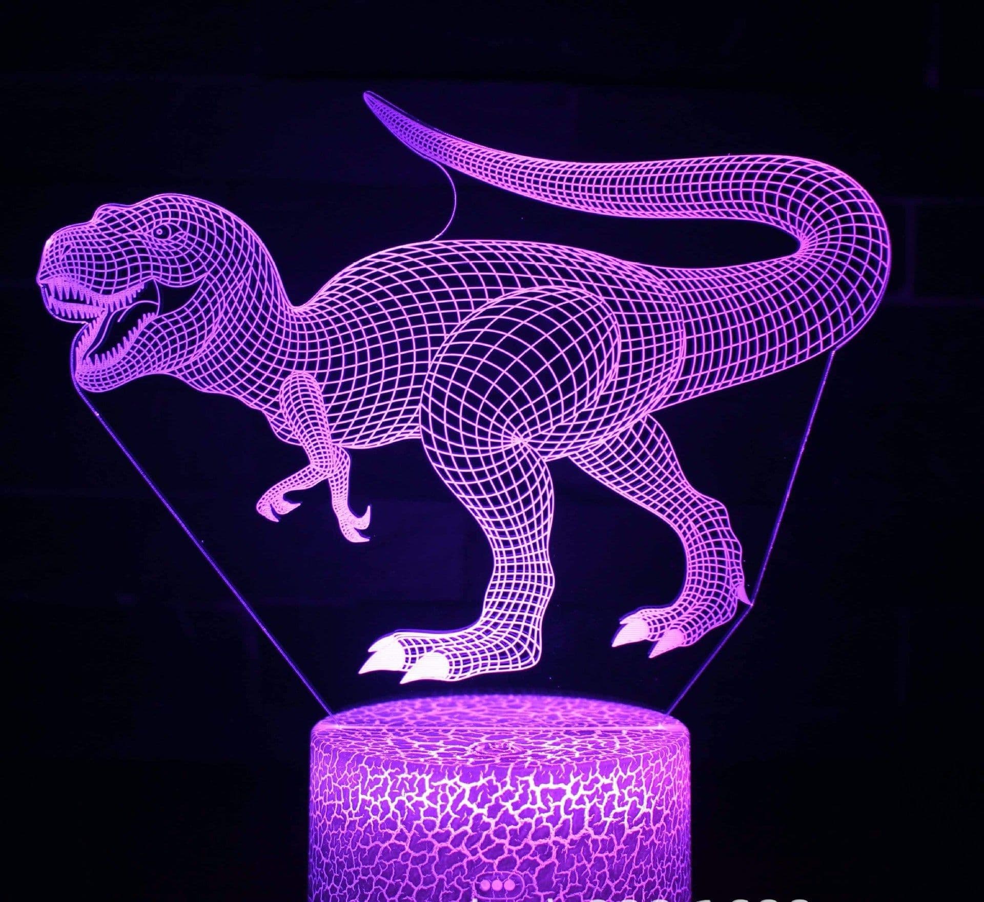 image-Dinosaur Touch Seven-color Night Light