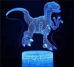 image-Dinosaur Touch Seven-color Night Light