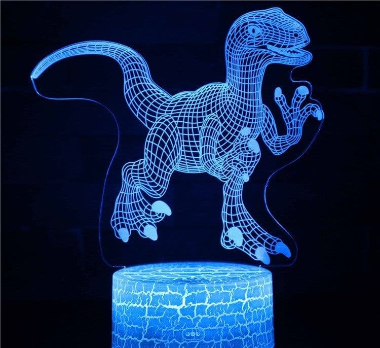 image-Dinosaur Touch Seven-color Night Light