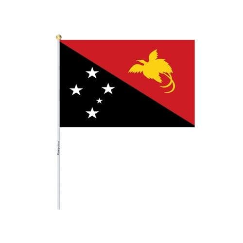 image-Mini Flag of Papua New Guinea in Multiple Sizes 100% Polyester