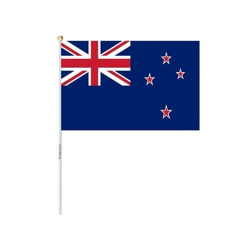 image-Mini Flag of New Zealand in Multiple Sizes 100% Polyester