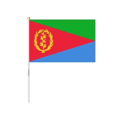 image-Mini Flag of Eritrea in several sizes 100% polyester
