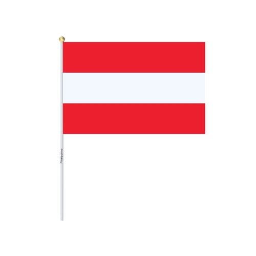 image-Mini Flag of Austria in several sizes 100% polyester