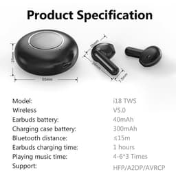 image-Fashion Semi-in-ear True Wireless Headphones