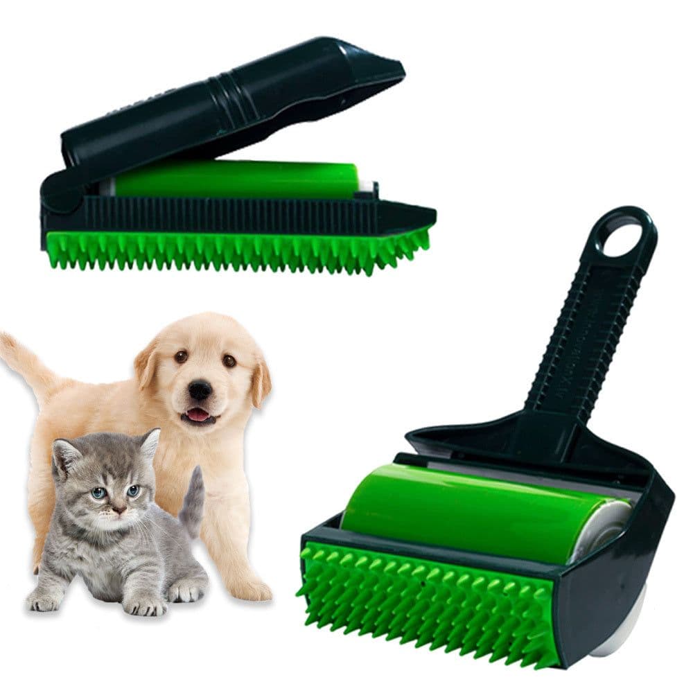 image-Pets Supplies Portable Washable Lint Remover Lint Sticking Roller Clothes Dust Cleaner Wiper Home Pet Hair Remover Cleaning Hair Sticky Roller