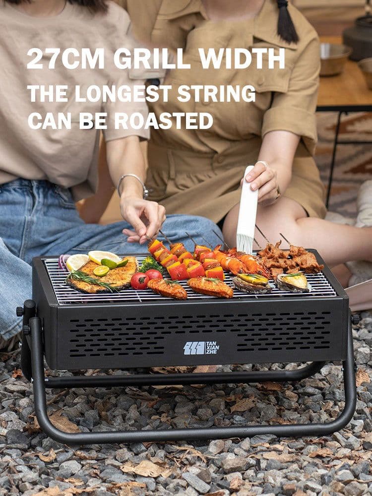 image-Portable Portable Folding Outdoor Grill