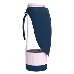 image-2 In 1 Multifunction Pet Dog Water Bottle Silicone Foldable Portable Puppy Food Bowl Drinking Dispenser Travel Labrador Supplies Pet Products