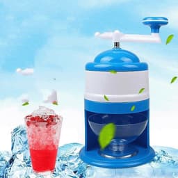 image-Portable Manual Ice Crushers Hand Crank Ice Shaver Shave Ice Machine Smoothie Maker Household Kitchen Bar Ice Blender Drink Tool Summer Gadgets