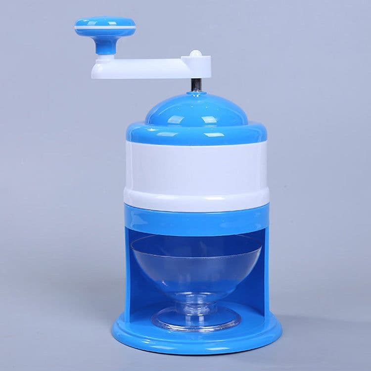 image-Portable Manual Ice Crushers Hand Crank Ice Shaver Shave Ice Machine Smoothie Maker Household Kitchen Bar Ice Blender Drink Tool Summer Gadgets