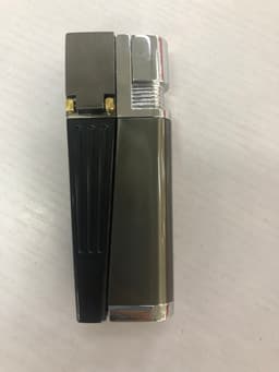 image-Encendedor Pipe Lighter Creative Foldable Metal Lighter Pipe Combination Portable Folding Pipe Lighter Smoking Men's Smoking Gadget
