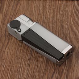 image-Encendedor Pipe Lighter Creative Foldable Metal Lighter Pipe Combination Portable Folding Pipe Lighter Smoking Men's Smoking Gadget