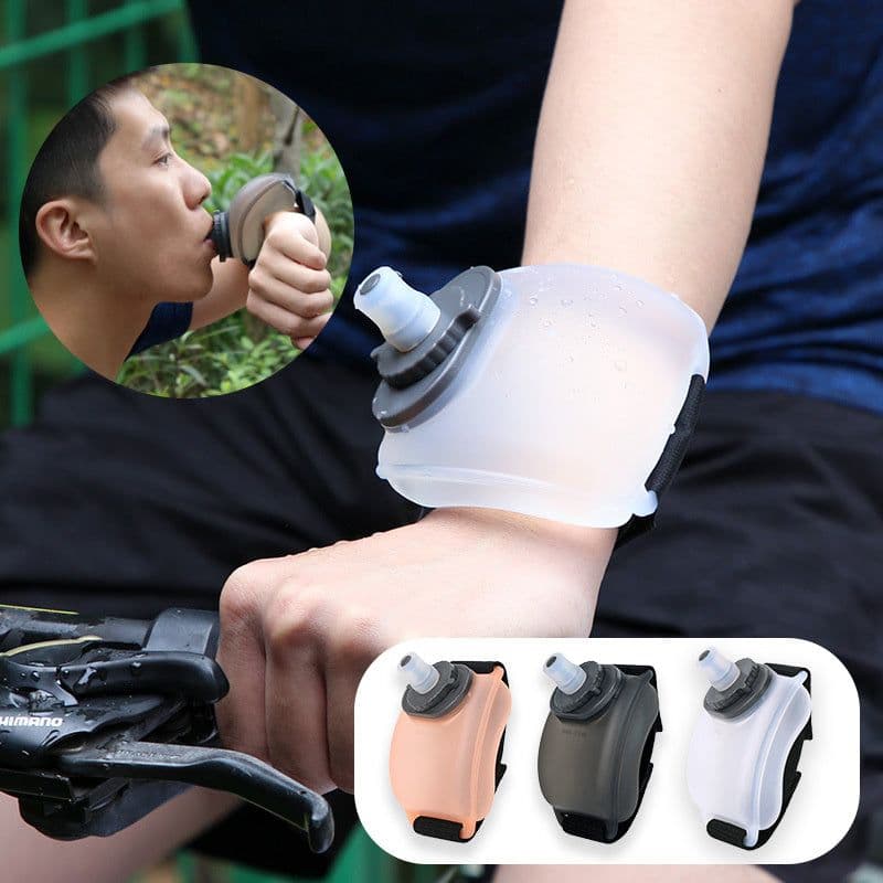 image-Outdoor Cycling Sports Water Cup Running Wrist Water Bottle Fitness Portable Water Bottle Bicycle Accessories Sport Gym