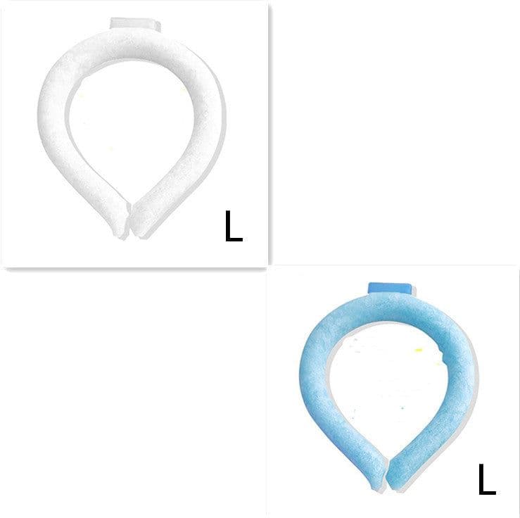 image-Neck Cooling Ring Ice Cushion Tube Heatstroke Prevention Cooling Tube Ice Reusable Neck Cooler Summer Equipments