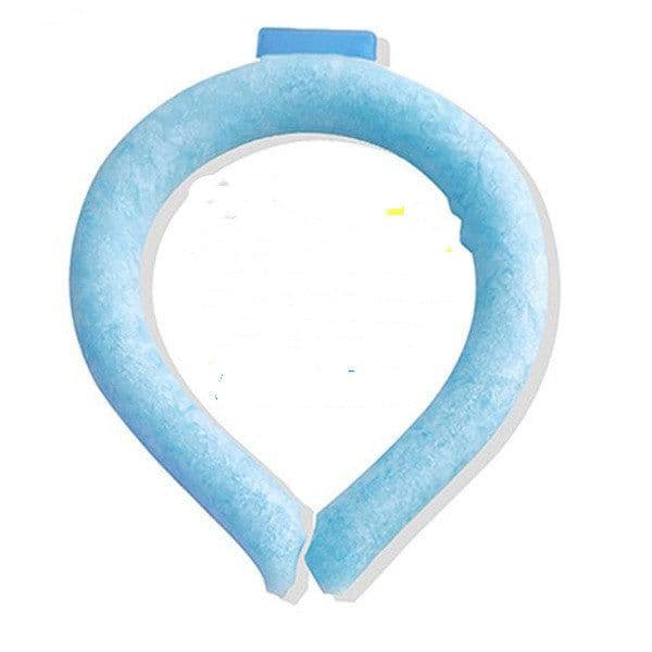 image-Neck Cooling Ring Ice Cushion Tube Heatstroke Prevention Cooling Tube Ice Reusable Neck Cooler Summer Equipments