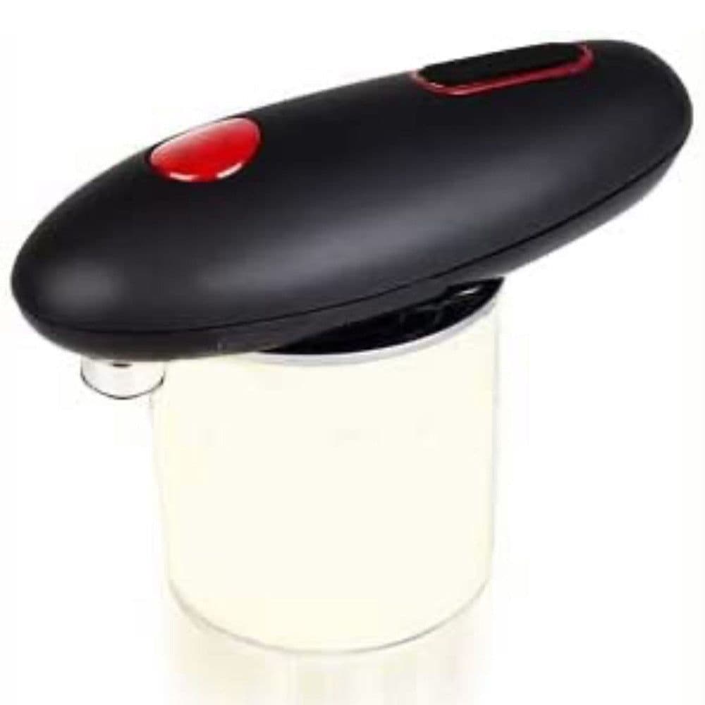 image-Electric Can Opener Automatic Jar Bottle Can Machine One Touch Portable Kitchen Hand Free Opening Opener Tool Gadgets