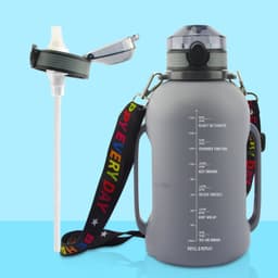 image-Large Capacity Water Cup Fitness Portable Roll Cup Food Grade Silicone Belly Cup Folding Outdoor Sports Water Bottle