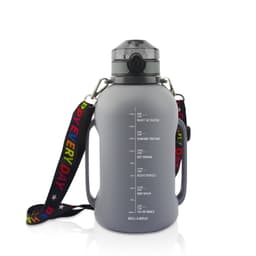 image-Large Capacity Water Cup Fitness Portable Roll Cup Food Grade Silicone Belly Cup Folding Outdoor Sports Water Bottle