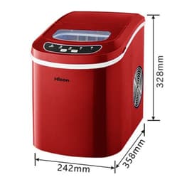 image-Household Small Ice Maker Milk Tea Shop Manual Water Filling