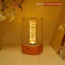 image-New LED Touch Atmosphere Light USB Charging Eye Protection Bedside Bedroom Lamp Bar Restaurant Garden Decoration Night Light Home Decor