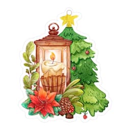 image-Christmas Decor Car Pendant Hanging Ornament Home Decoration Interior Decoration Pendant