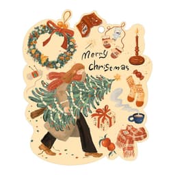 image-Christmas Decor Car Pendant Hanging Ornament Home Decoration Interior Decoration Pendant