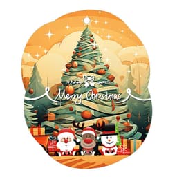 image-Christmas Decor Car Pendant Hanging Ornament Home Decoration Interior Decoration Pendant