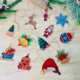 image-Christmas Decor Car Pendant Hanging Ornament Home Decoration Interior Decoration Pendant