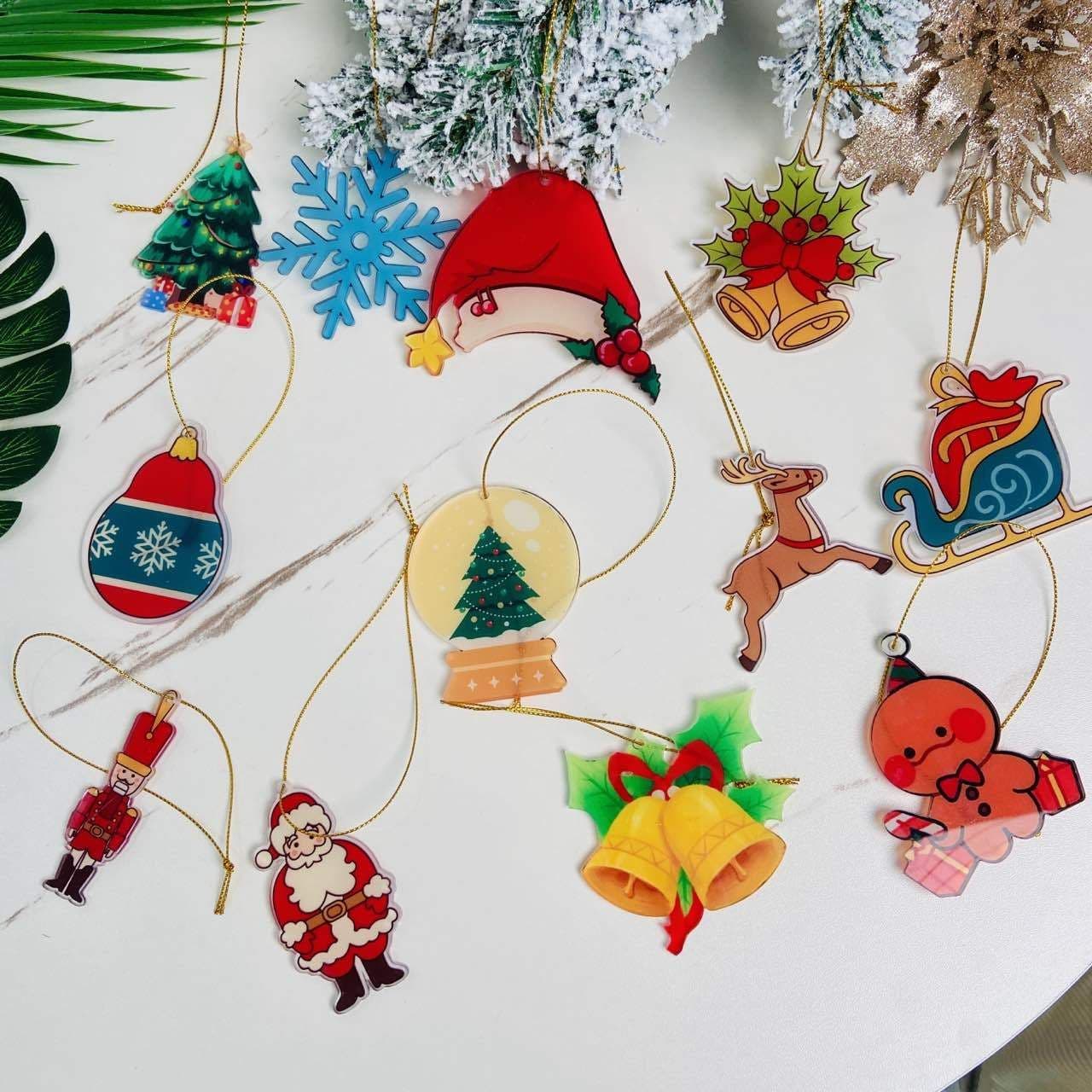 image-Christmas Decor Car Pendant Hanging Ornament Home Decoration Interior Decoration Pendant