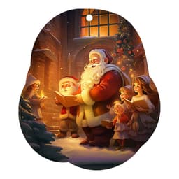 image-Christmas Decor Car Pendant Hanging Ornament Home Decoration Interior Decoration Pendant