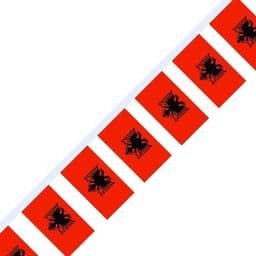 image-Garland Flag of Albania