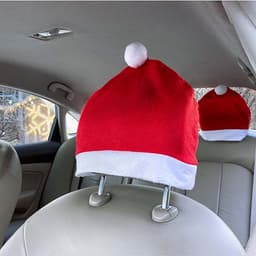 image-Christmas Car Chair Covers Christmas Day Decorations