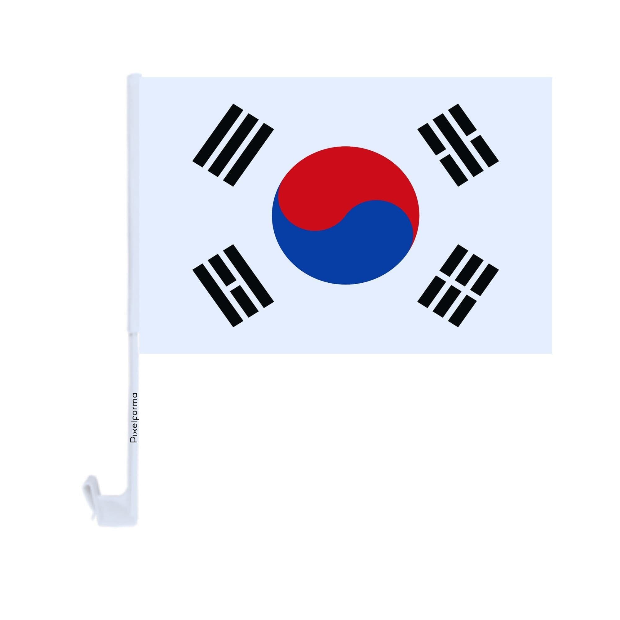 image-South Korea Car Flag Made of Polyester