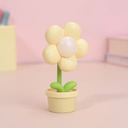 image-Mini Flower Small Night Lamp Cute Atmosphere Bedside Creative Home Decor Bedroom Ambient Lights