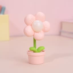 image-Mini Flower Small Night Lamp Cute Atmosphere Bedside Creative Home Decor Bedroom Ambient Lights