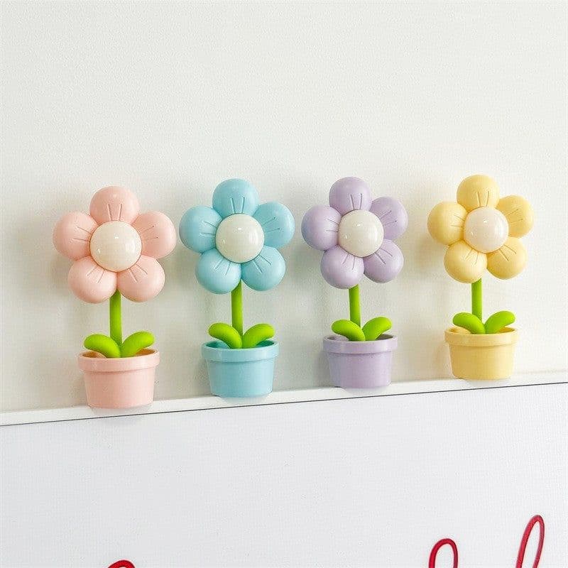 image-Mini Flower Small Night Lamp Cute Atmosphere Bedside Creative Home Decor Bedroom Ambient Lights