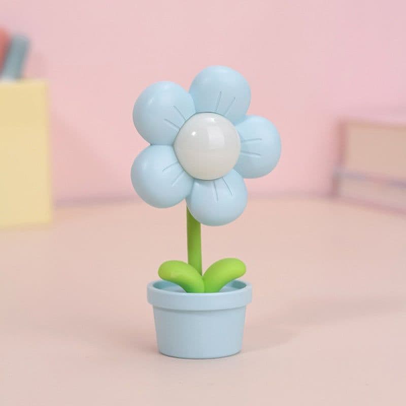 image-Mini Flower Small Night Lamp Cute Atmosphere Bedside Creative Home Decor Bedroom Ambient Lights