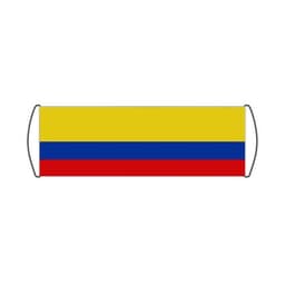 image-Flag of Colombia Scroll Banner