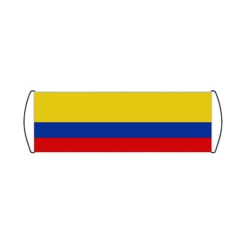 image-Flag of Colombia Scroll Banner
