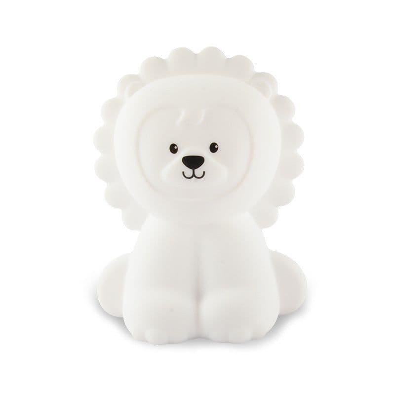 image-Colorful A Color-changing Lamp Bedroom Bed Ambience Lion Silicone Night Lamp
