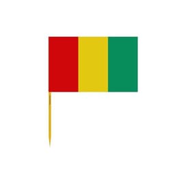 image-Guinea Flag toothpicks in several sizes