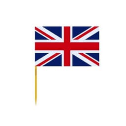 image-UK Flag Toothpicks in Multiple Sizes